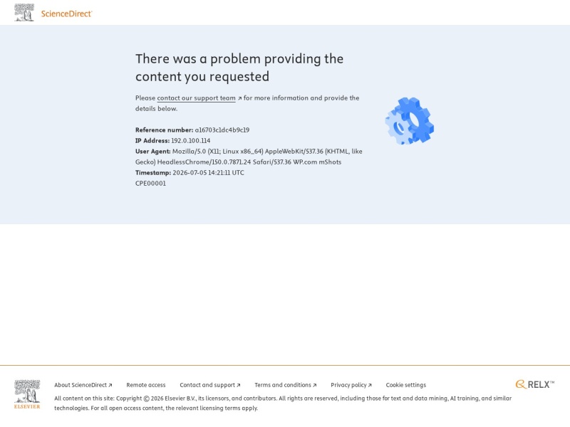 Elsevier ScienceDirect 首页预览
